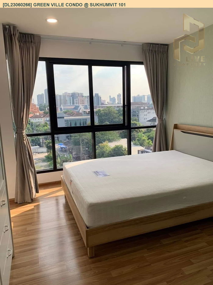 รูป DL23060266 ให้เช่าคอนโด กรีน วิลล์ คอนโด สุขุมวิท 101 (Green Ville Condo @ Sukhumvit 101) ใกล้ BTS ปุณณวิธี พร้อมเข้าอยู่ โทรด่วน 0653619502 LineID @534wlwof - รูปที่ 4/12