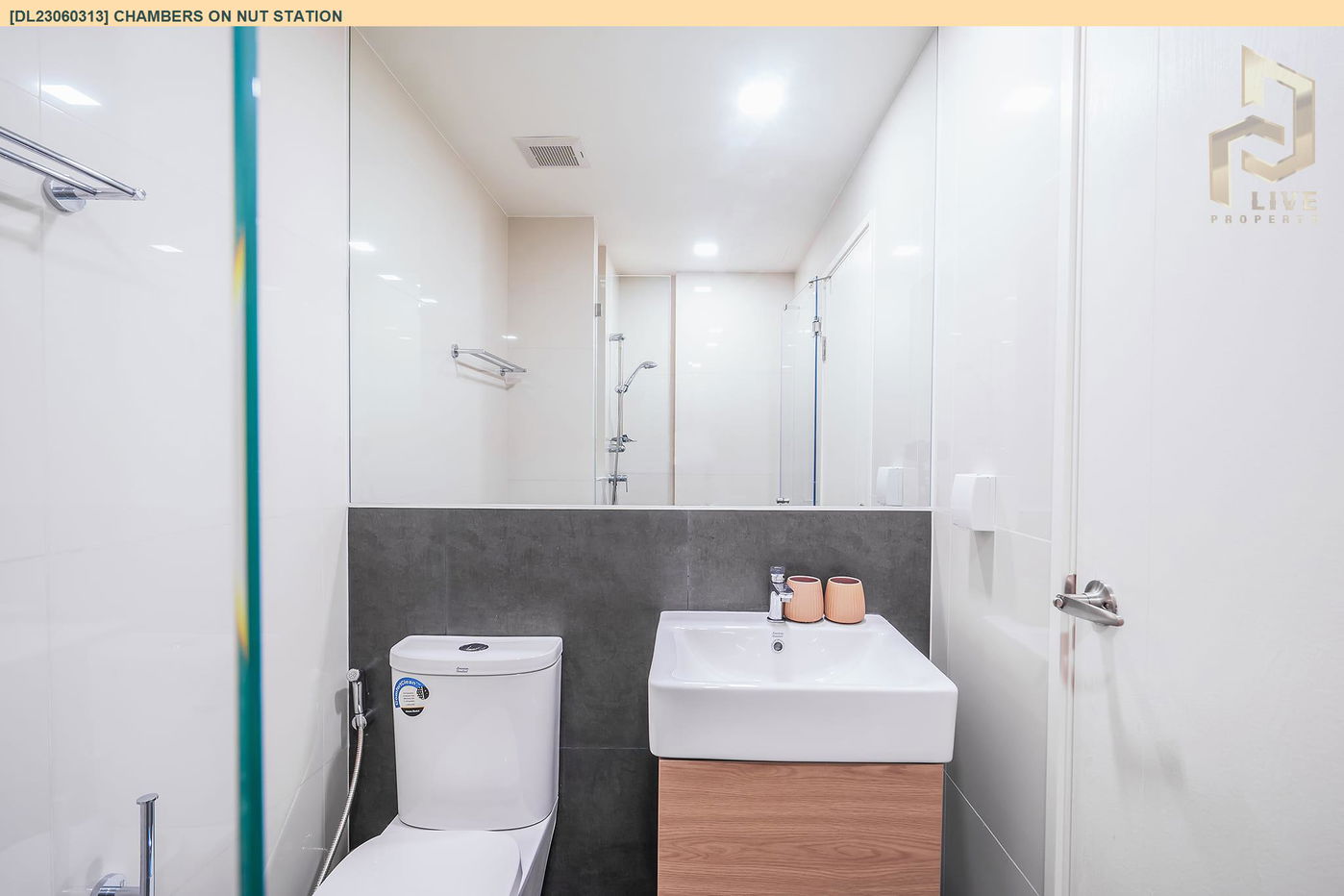 รูป DL23060313 ให้เช่าคอนโด แชมเบอร์ส อ่อนนุช สเตชั่น (Chambers On Nut Station) ใกล้ BTS อ่อนนุช พร้อมเข้าอยู่ โทรด่วน 0638692663 LineID @655ebbvc - รูปที่ 8/10