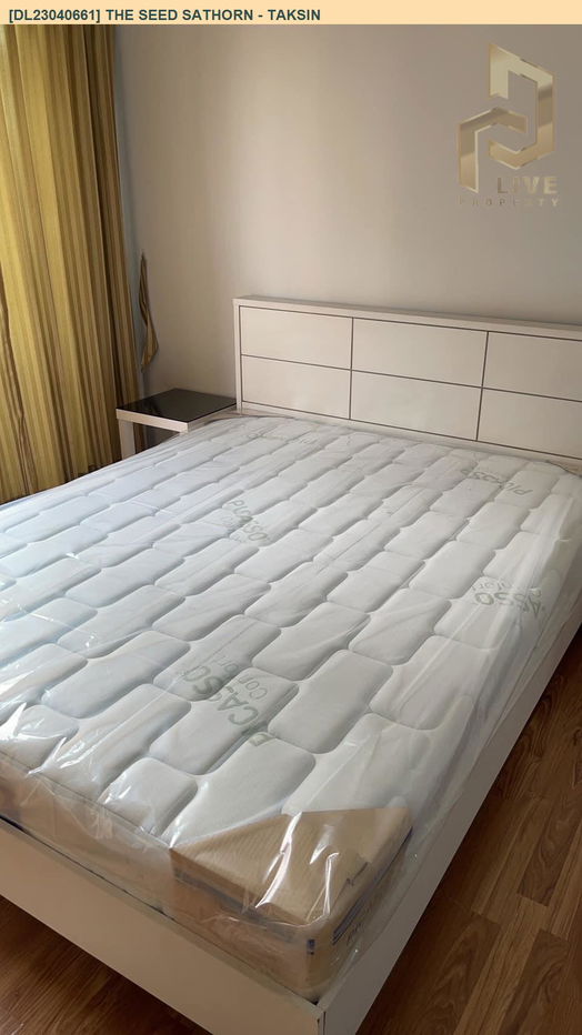 picture DL23040661 Condo for rent, The Seed Sathorn - Taksin near BTS Wongwian Yai, ready to move in, call urgently 0638692663 LineID @655ebbvc - 6/6