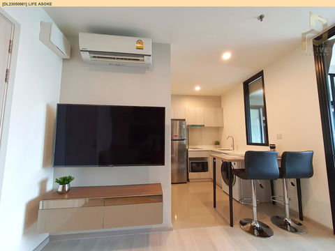 DL23050981 Condo for rent, Life Asoke near MRT เพชรบุรี, ready to move in, call urgently 0656133286 LineID @534wlwof