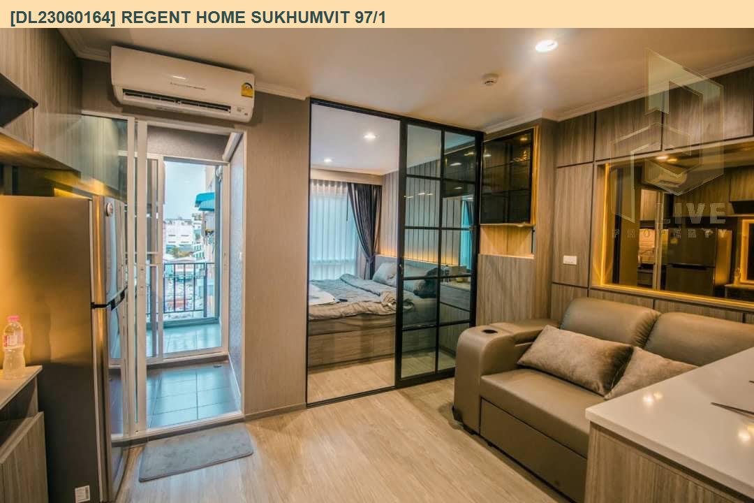 รูป DL23060164 ให้เช่าคอนโด รีเจ้นท์ โฮม สุขุมวิท 97/1 (Regent Home Sukhumvit 97/1) ใกล้ BTS บางจาก พร้อมเข้าอยู่ โทรด่วน 0800343450 LineID @655ebbvc - รูปที่ 7/11