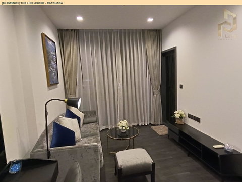 DL23050015 Condo for rent, The LINE Asoke - Ratchada near MRT พระราม 9, ready to move in, call urgently 0614453194 LineID @162cjixi