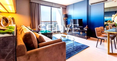 คอนโดให้เช่า : Nice Decorate -2 Beds with Bathtub 79 sq.m. High Fl. 25+ Good Location BTS Ekkamai 500 m. /Rent&Sale-Rhythm Sukhumvit 42 (ริทึม สุขุมวิท 42)