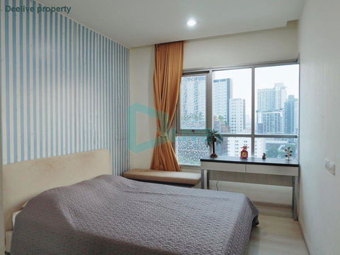 DL23030942 Condo for rent, Life Ratchadapisek near MRT ห้วยขวาง, ready to move in, call urgently 0638692663 LineID @162cjixi