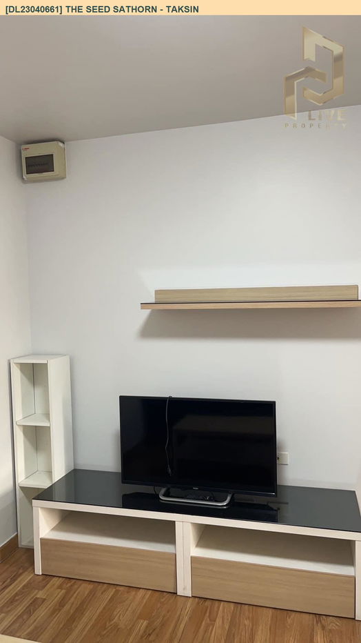 picture DL23040661 Condo for rent, The Seed Sathorn - Taksin near BTS Wongwian Yai, ready to move in, call urgently 0638692663 LineID @655ebbvc - 2/6