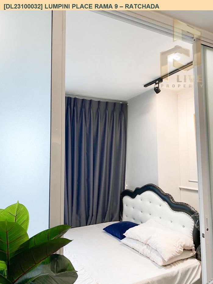 picture DL23100032 Condo for rent, Lumpini Place Ratchada - Thapra near BTS Talat Phlu, ready to move in, call urgently 0656133286 LineID @655ebbvc - 3/5