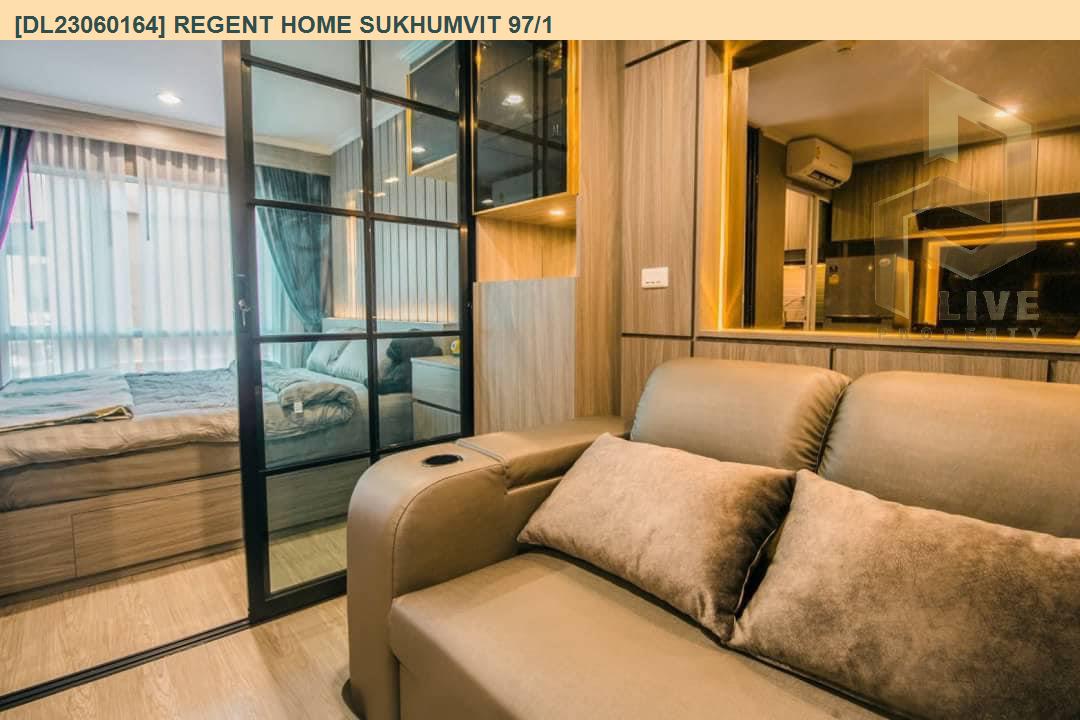 รูป DL23060164 ให้เช่าคอนโด รีเจ้นท์ โฮม สุขุมวิท 97/1 (Regent Home Sukhumvit 97/1) ใกล้ BTS บางจาก พร้อมเข้าอยู่ โทรด่วน 0800343450 LineID @655ebbvc - รูปที่ 3/11