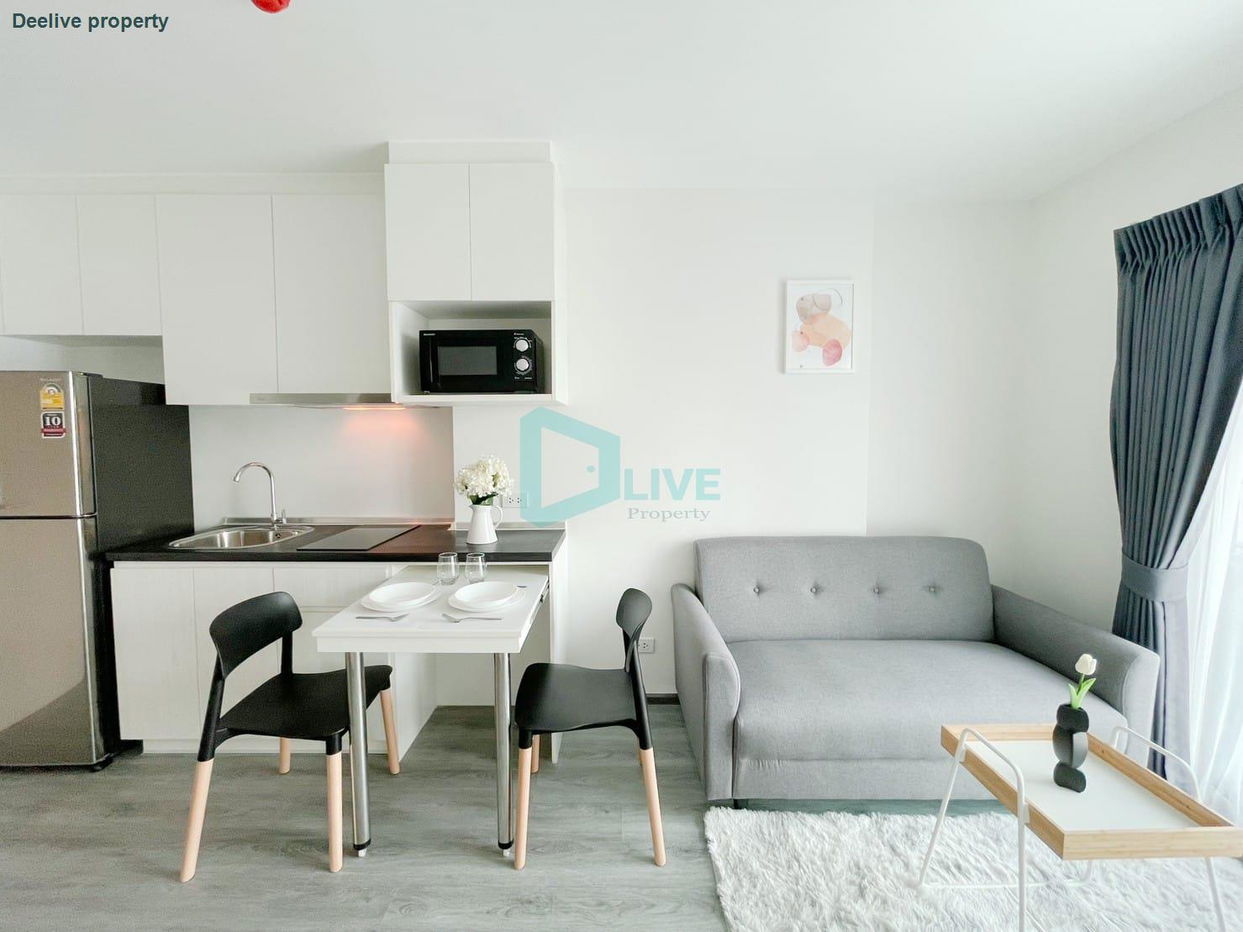 picture DL23040045 Condo for rent, Rich Park @ Triple Station near รถไฟสถานีหัวหมาก, ready to move in, call urgently 0638692663 LineID @655ebbvc - 3/6