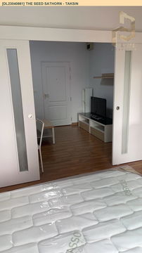DL23040661 Condo for rent, The Seed Sathorn - Taksin near BTS Wongwian Yai, ready to move in, call urgently 0638692663 LineID @655ebbvc