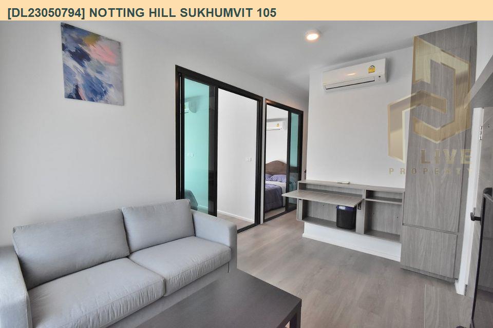 รูป DL23050794 ให้เช่าคอนโด น็อตติ้ง ฮิลล์ สุขุมวิท 105 (Notting Hill Sukhumvit 105) ใกล้ BTS แบริ่ง พร้อมเข้าอยู่ โทรด่วน 0614453194 LineID @162cjixi - รูปที่ 4/9