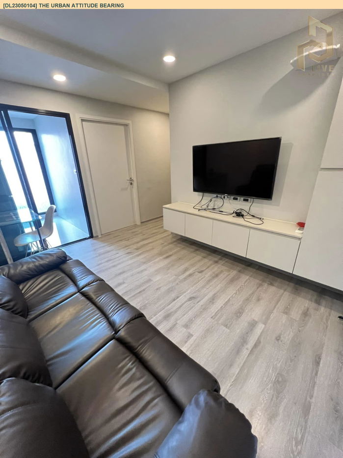 picture DL23050104 Condo for rent, The Urban Attitude Bearing near BTS Bearing, ready to move in, call urgently 0638692663 LineID @162cjixi - 2/6