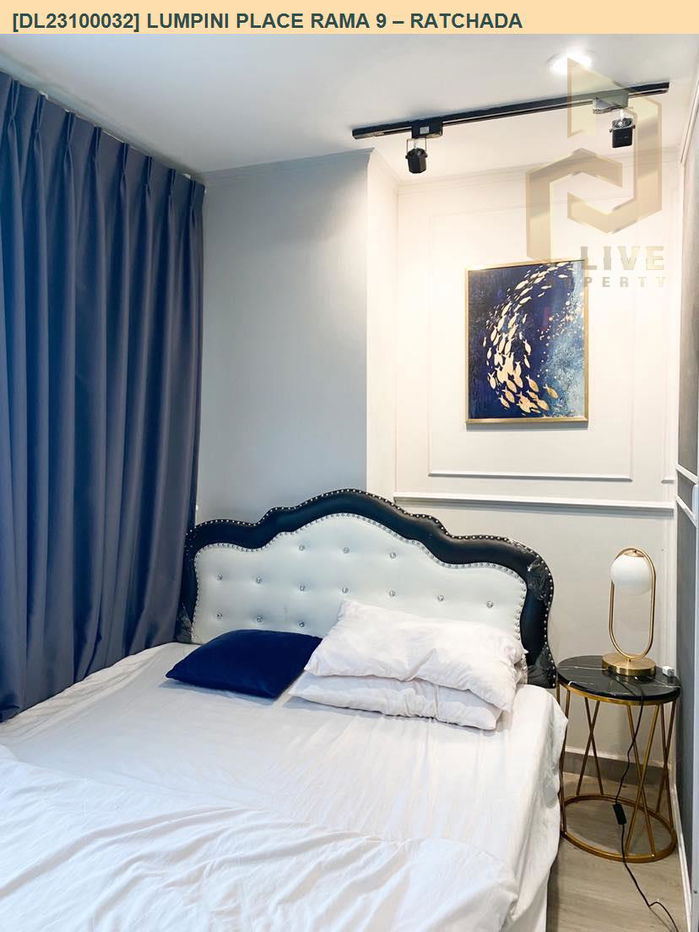 picture DL23100032 Condo for rent, Lumpini Place Ratchada - Thapra near BTS Talat Phlu, ready to move in, call urgently 0656133286 LineID @655ebbvc - 1/5