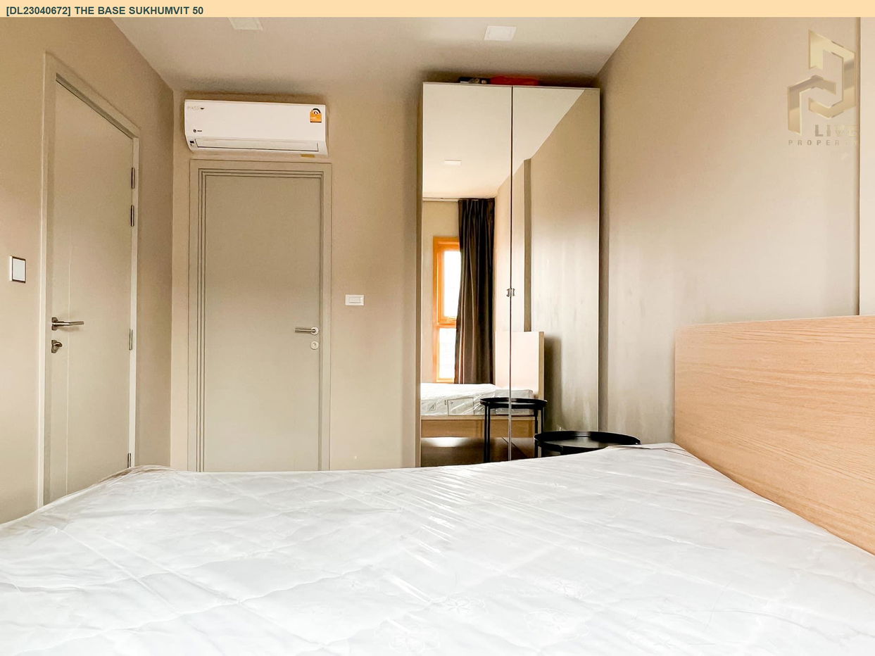 รูป DL23040672 ให้เช่าคอนโด เดอะ เบส สุขุมวิท 50 (The Base Sukhumvit 50) ใกล้ BTS อ่อนนุช พร้อมเข้าอยู่ โทรด่วน 0638692663 LineID @897iyzll - รูปที่ 2/6