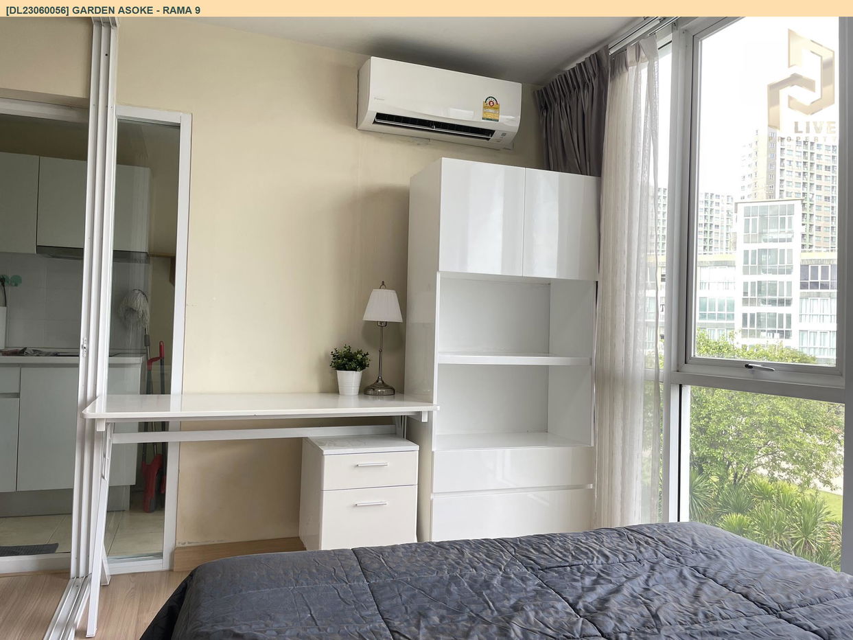 รูป DL23060056 ให้เช่าคอนโด การ์เด้น อโศก - พระราม 9 (Garden Asoke - Rama 9) ใกล้ MRT พระราม 9  พร้อมเข้าอยู่ โทรด่วน 0800343450 LineID @655ebbvc - รูปที่ 3/6