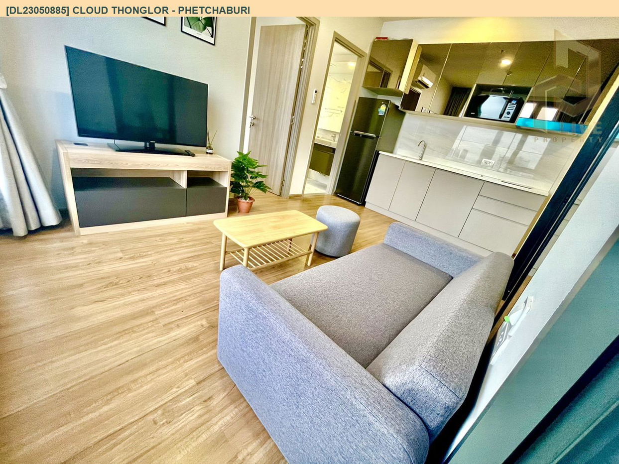 picture DL23050885 Condo for rent, CLOUD Thonglor - Phetchaburi near MRT เพชรบุรี, ready to move in, call urgently 0638692663 LineID @897iyzll - 5/12