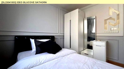 Condos for rent BTS Krung Thon Buri : DL23041003 Condo for rent, IDEO Blucove Sathorn near BTS Wongwian Yai, ready to move in, call urgently 0614453194 LineID @952jdxxk
