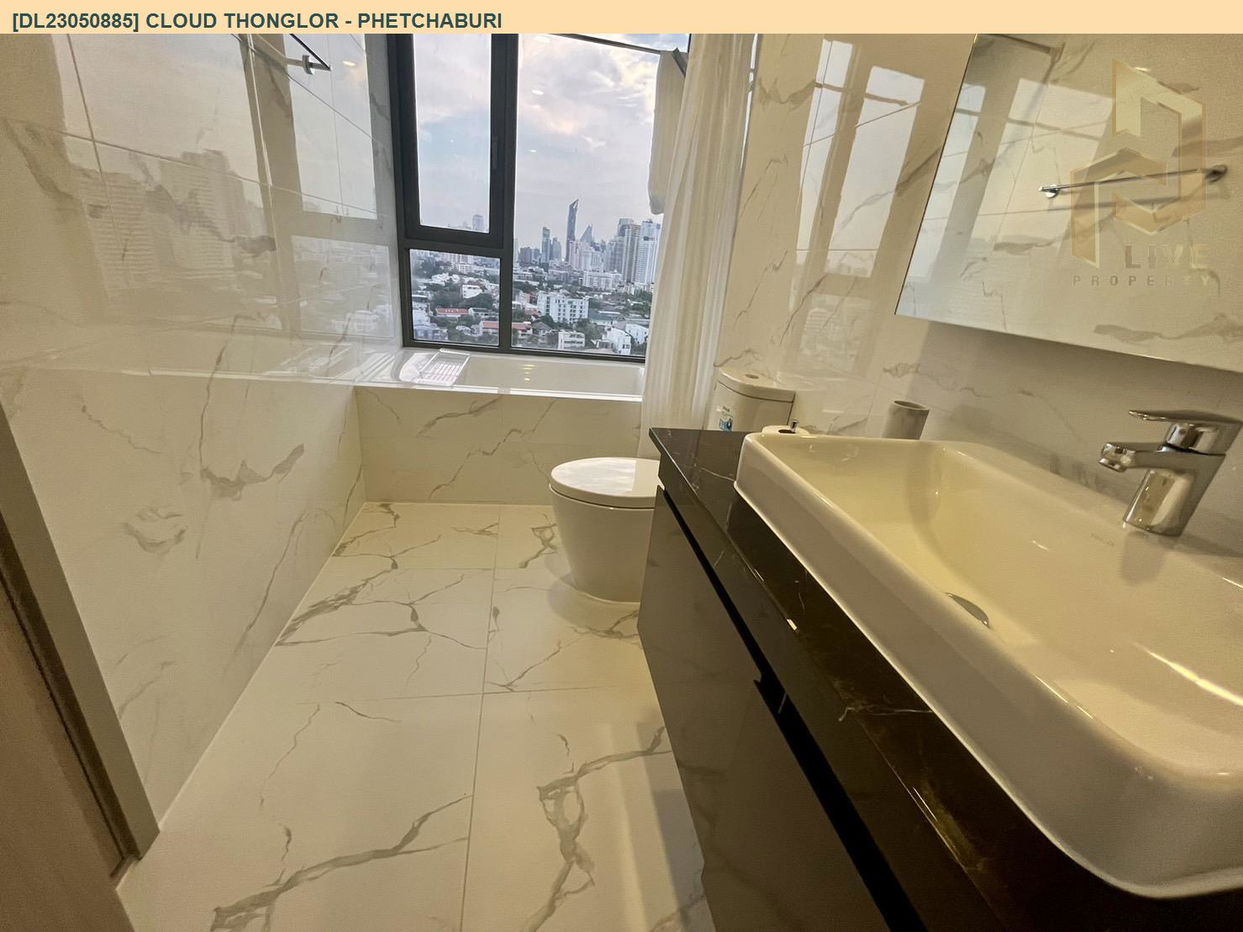 picture DL23050885 Condo for rent, CLOUD Thonglor - Phetchaburi near MRT เพชรบุรี, ready to move in, call urgently 0638692663 LineID @897iyzll - 8/12