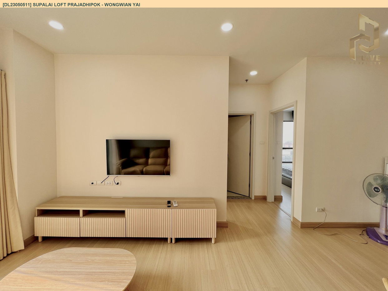 picture DL23050511 Condo for rent, Supalai Loft Prajadhipok - Wongwian Yai near BTS Wongwian Yai, ready to move in, call urgently 0638692663 LineID @897iyzll - 4/8