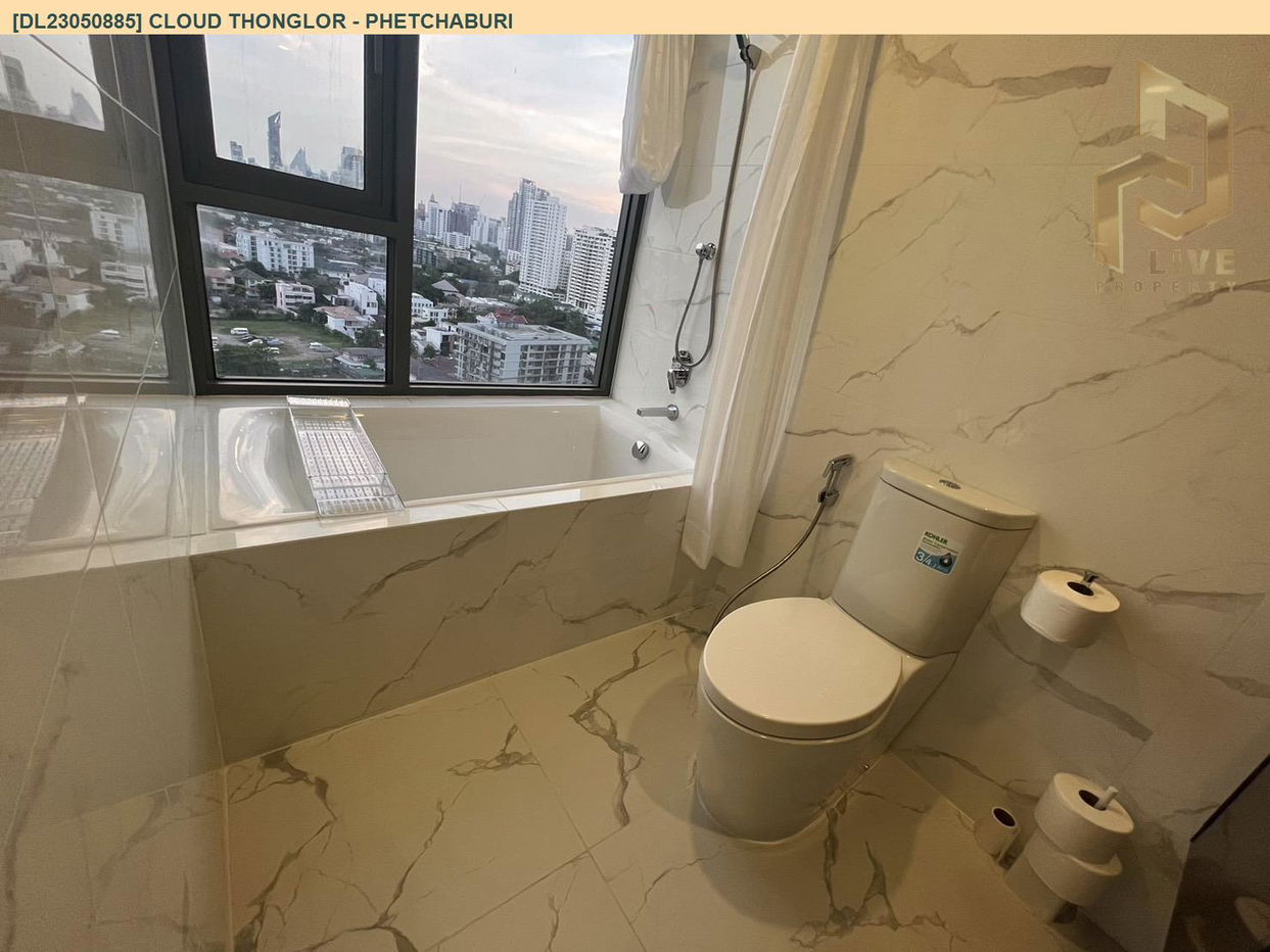 picture DL23050885 Condo for rent, CLOUD Thonglor - Phetchaburi near MRT เพชรบุรี, ready to move in, call urgently 0638692663 LineID @897iyzll - 7/12