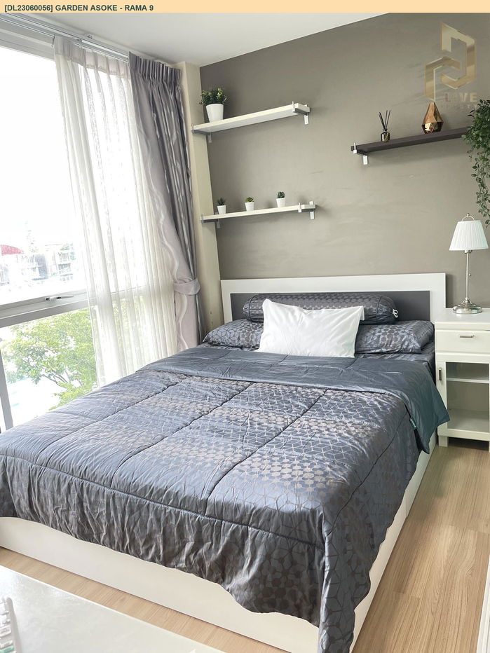 รูป DL23060056 ให้เช่าคอนโด การ์เด้น อโศก - พระราม 9 (Garden Asoke - Rama 9) ใกล้ MRT พระราม 9  พร้อมเข้าอยู่ โทรด่วน 0800343450 LineID @655ebbvc - รูปที่ 1/6