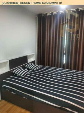 DL23040680 Condo for rent, Regent Home Sukhumvit 81 near BTS On Nut, ready to move in, call urgently 0653619502 LineID @534wlwof