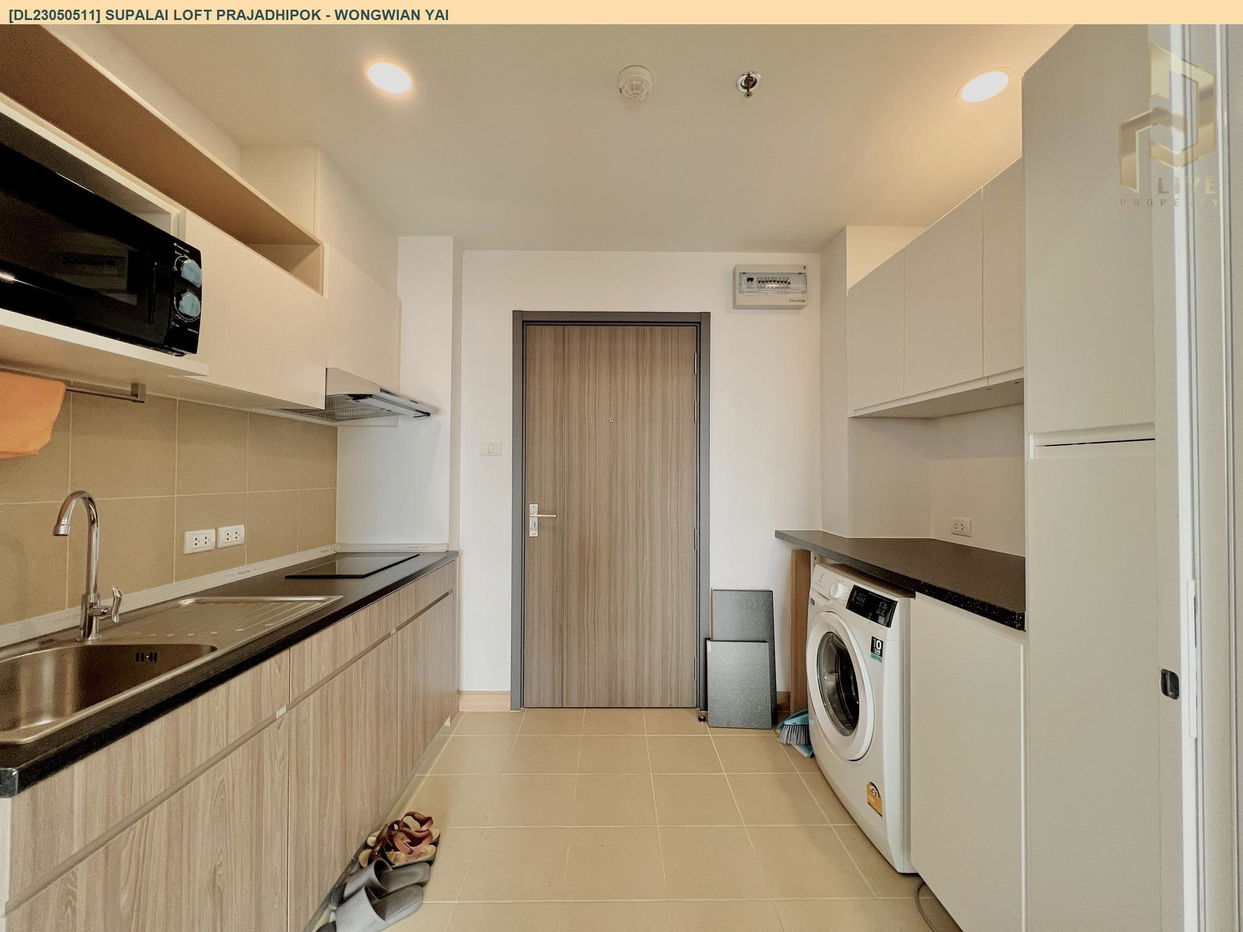 picture DL23050511 Condo for rent, Supalai Loft Prajadhipok - Wongwian Yai near BTS Wongwian Yai, ready to move in, call urgently 0638692663 LineID @897iyzll - 5/8