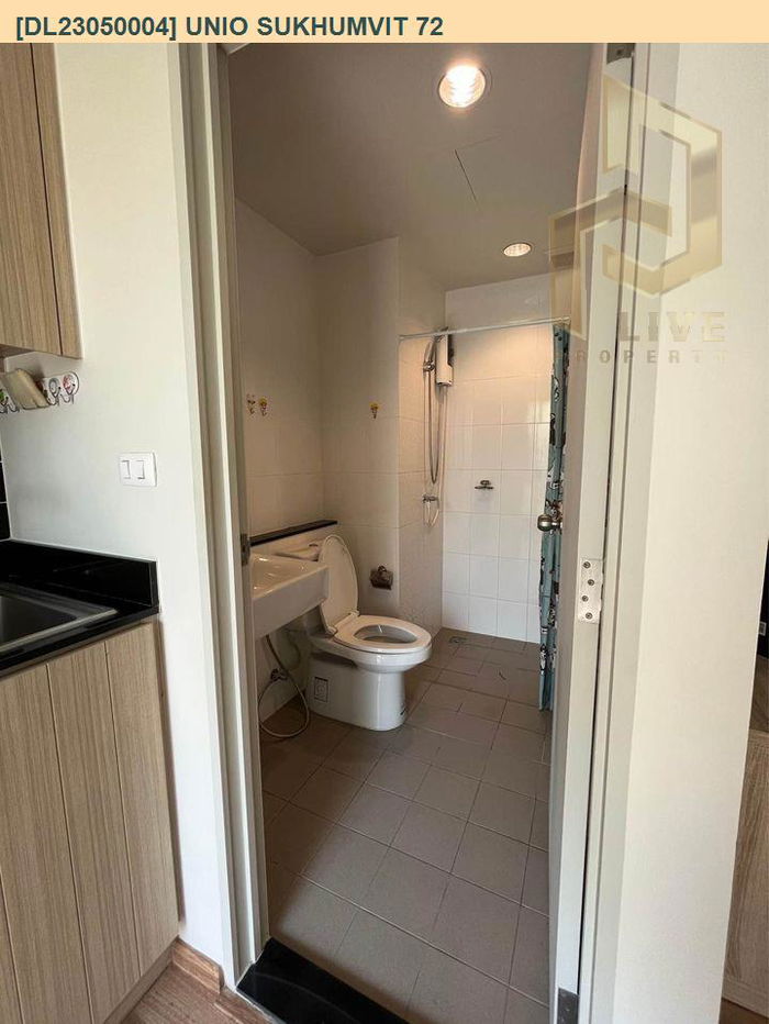 รูป DL23050004 ให้เช่าคอนโด ยูนิโอ สุขุมวิท 72 (UNiO Sukhumvit 72) ใกล้ BTS แบริ่ง พร้อมเข้าอยู่ โทรด่วน 0638692663 LineID @897iyzll - รูปที่ 5/5