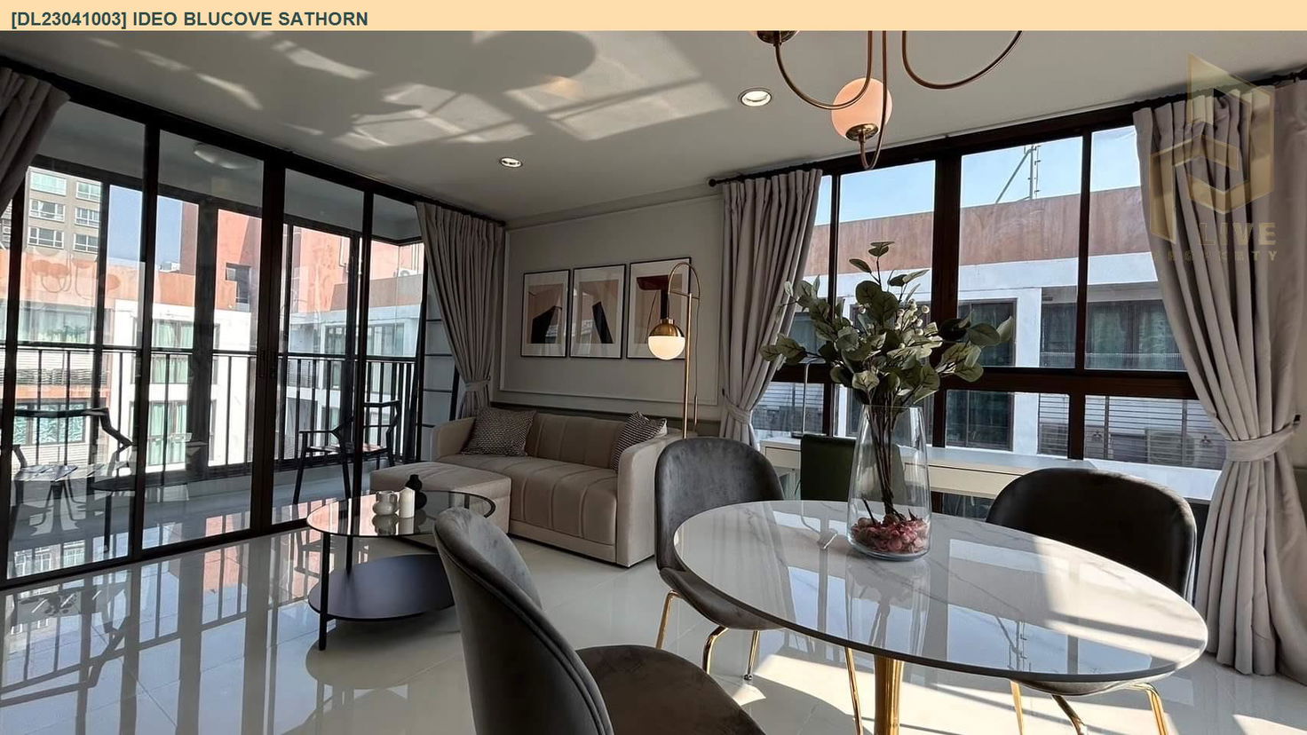 picture DL23041003 Condo for rent, IDEO Blucove Sathorn near BTS Wongwian Yai, ready to move in, call urgently 0638692663 LineID @897iyzll - 8/8