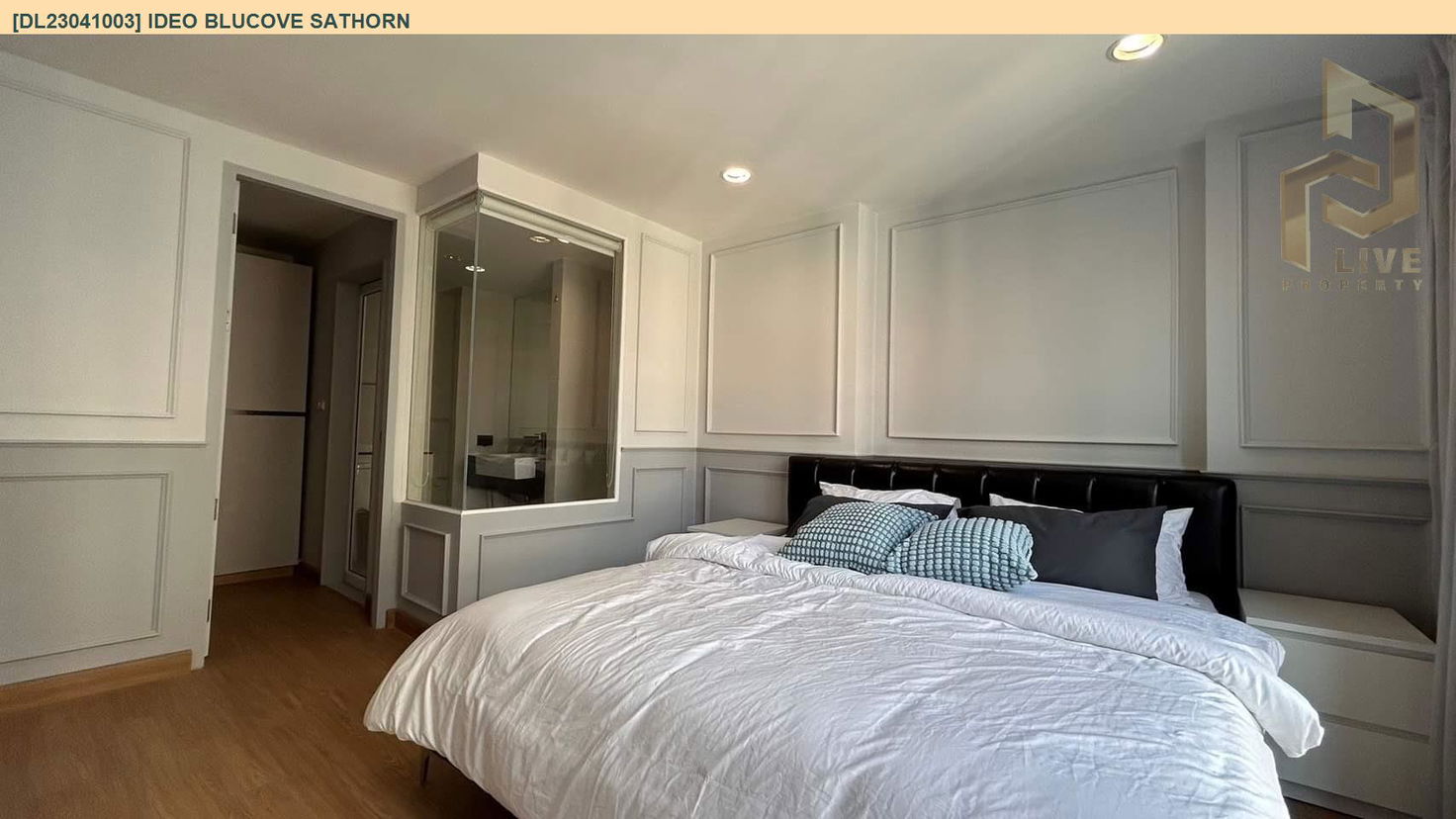 picture DL23041003 Condo for rent, IDEO Blucove Sathorn near BTS Wongwian Yai, ready to move in, call urgently 0638692663 LineID @897iyzll - 5/8