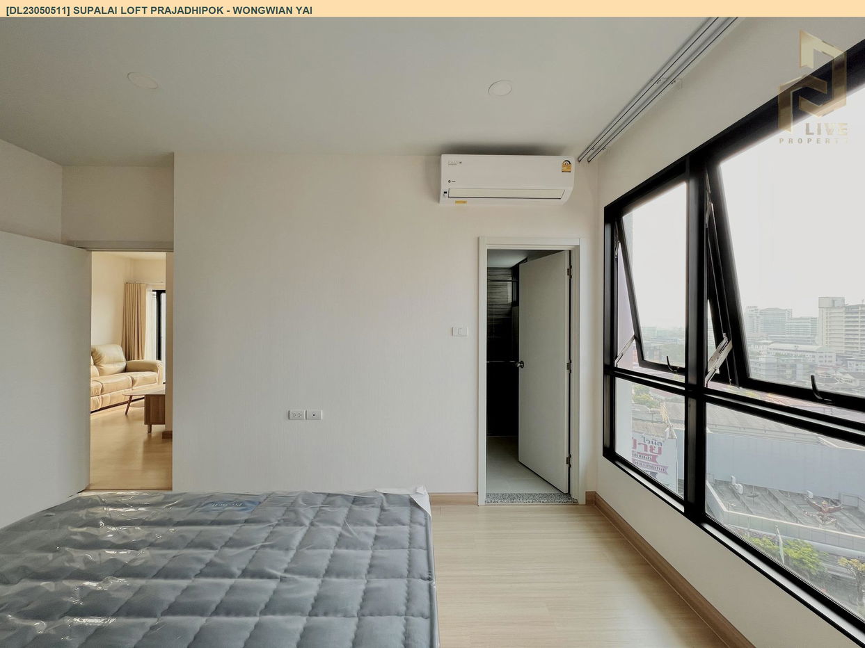 picture DL23050511 Condo for rent, Supalai Loft Prajadhipok - Wongwian Yai near BTS Wongwian Yai, ready to move in, call urgently 0638692663 LineID @897iyzll - 7/8