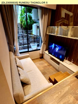 Condos for rent : DL23050035 Condo for rent, Runesu Thonglor 5 near BTS Thong Lo, ready to move in, call urgently 0653619502 LineID @952jdxxk
