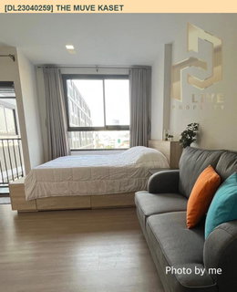 รูปภาพ DL23040259 Condo for rent, THE MUVE Kaset near BTS ม.เกษตรฯ, ready to move in, call urgently 0614453194 LineID @162cjixi
