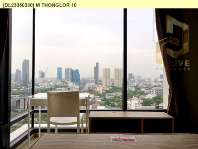 Condos for rent : DL23050330 Condo for rent, M Thonglor 10 near BTS Ekkamai, ready to move in, call urgently 0653619502 LineID @897iyzll
