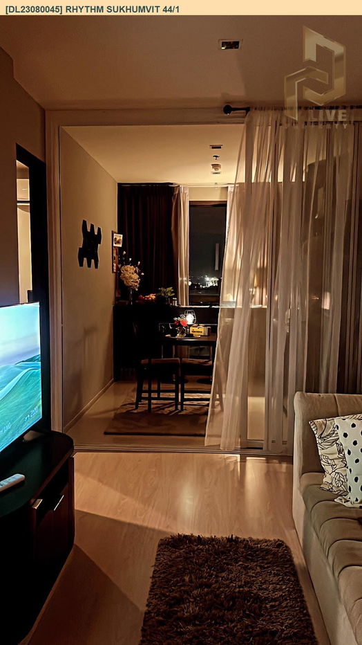 picture DL23080045 Condo for rent, Rhythm Sukhumvit 44/1 near BTS Phra Khanong, ready to move in, call urgently 0656133286 LineID @655ebbvc - 3/9