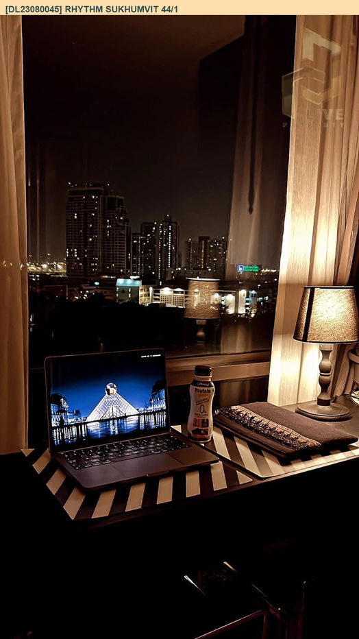 picture DL23080045 Condo for rent, Rhythm Sukhumvit 44/1 near BTS Phra Khanong, ready to move in, call urgently 0656133286 LineID @655ebbvc - 4/9