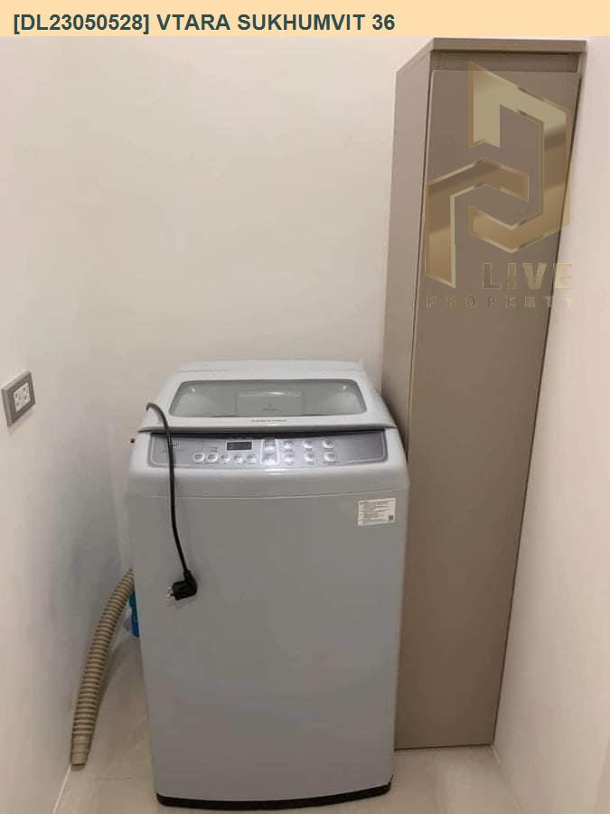 รูป DL23050528 ให้เช่าคอนโด วีธารา สุขุมวิท 36 (Vtara Sukhumvit 36) ใกล้ BTS ทองหล่อ พร้อมเข้าอยู่ โทรด่วน 0653619502 LineID @534wlwof - รูปที่ 6/8