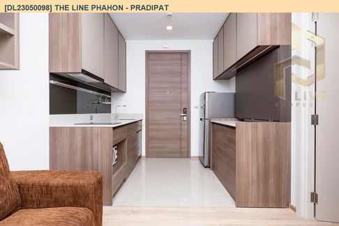 DL23050098 Condo for rent, THE LINE Phahon - Pradipat near BTS Saphan Khwai, ready to move in, call urgently 0638692663 LineID @162cjixi