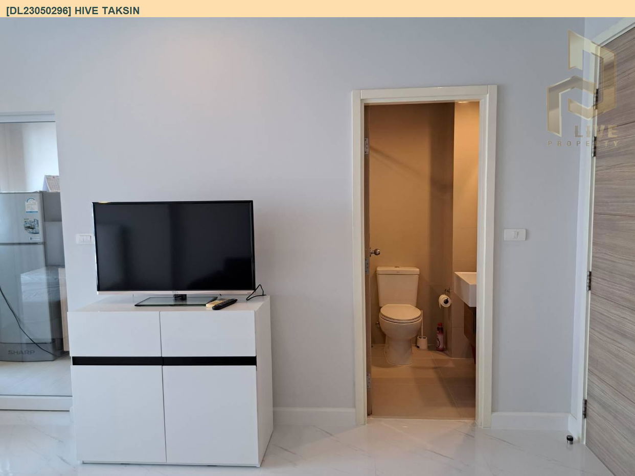 picture DL23050296 Condo for rent, Hive Taksin near BTS Wongwian Yai, ready to move in, call urgently 0614453194 LineID @162cjixi - 3/5