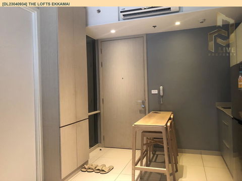 DL23040934 ให้เช่าคอนโด เดอะ ล็อฟท์ เอกมัย (The Lofts Ekkamai) ใกล้ BTS เอกมัย พร้อมเข้าอยู่ โทรด่วน 0614453194 LineID @162cjixi