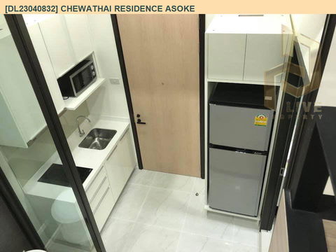 DL23040832 Condo for rent, Chewathai Residence Asoke  near MRT พระราม 9, ready to move in, call urgently 0800343450 LineID @655ebbvc