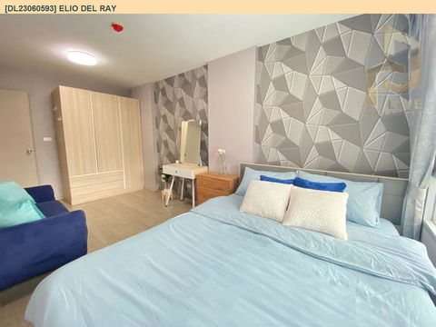 DL23060593 Condo for rent, Elio Del Ray near BTS Punnawithi, ready to move in, call urgently 0638692663 LineID @897iyzll