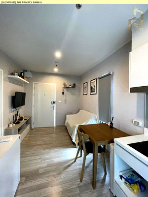 Condos for rent : DL23070357 Condo for rent, The Privacy Rama 9 near Airport Rail Link Ramkhamhaeng, ready to move in, call urgently 0656133286 LineID @655ebbvc
