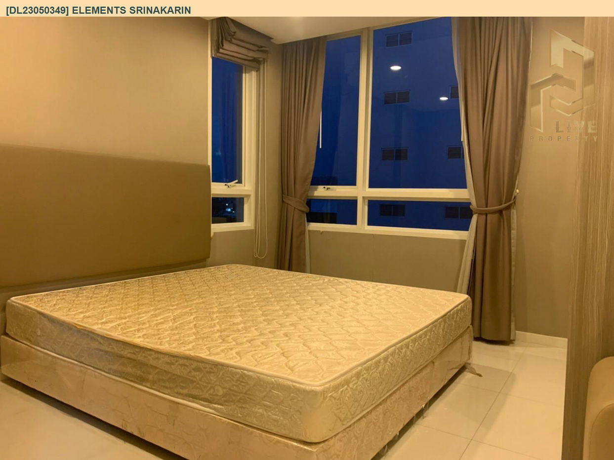 picture DL23050349 Condo for rent, Elements Srinakarin near -, ready to move in, call urgently 0638692663 LineID @534wlwof - 1/11
