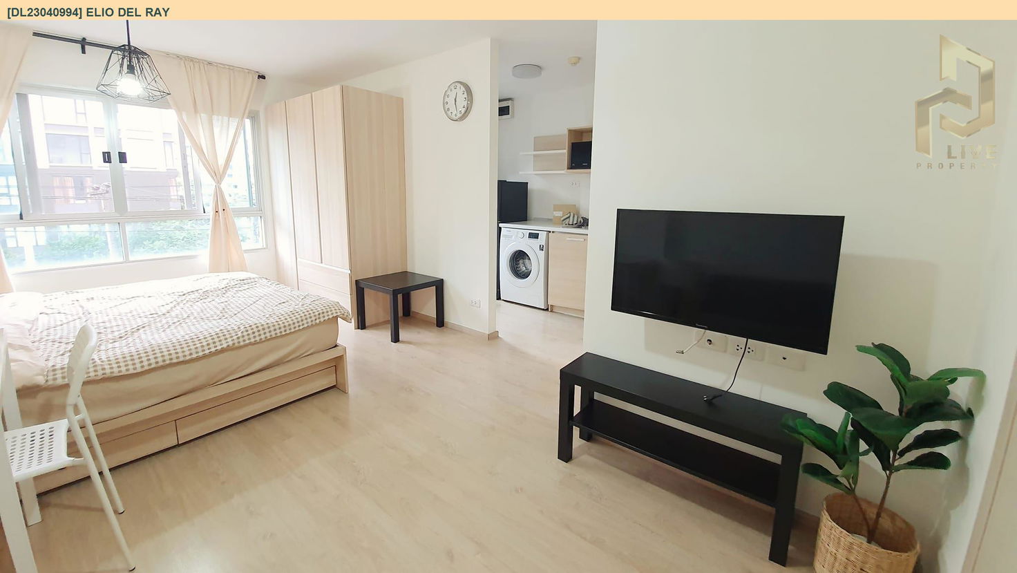 รูป DL23040994 ให้เช่าคอนโด เอลลิโอ เดลเรย์ (Elio Del Ray) ใกล้ BTS ปุณณวิธี พร้อมเข้าอยู่ โทรด่วน 0656133286 LineID @897iyzll - รูปที่ 2/7