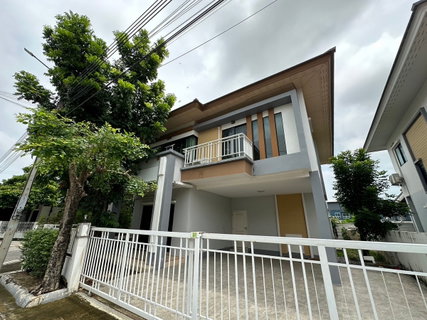 บ้านเดี่ยว แบบบ้านใหญ่สุดในหมู่บ้าน RK Home Park 2 ถนนพัฒนาชนบท 3 ติดกรุงเทพกรีฑา ศรีนครินทร์ - ร่มเกล้า ทางหลวงพิเศษหมายเลข 7 สุวรรณภูมิ