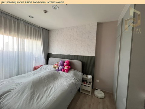 DL23090249 Condo for rent, Niche Pride Taopoon - Interchange near MRT เตาปูน, ready to move in, call urgently 0638692663 LineID @952jdxxk