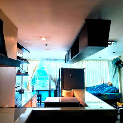 Condos for rent : TNEX104 Condo for rent, The Next Lat Phrao, 2nd floor, city view, 65 sq m., 1 bedroom, 1 bathroom. 18,000 baht 064-959-8900