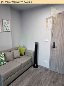 DL23050279 Condo for rent, Monte Rama 9 near สายสีส้ม, ready to move in, call urgently 0638692663 LineID @534wlwof