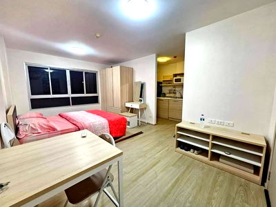 คอนโดให้เช่า : EDR119  เอลลิโอ เดล เรย์ สุขุมวิท 64 ชั้น 2 วิวเมือง 27 ตรม. 12,000 บาท 064-959-8900