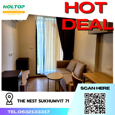คอนโดให้เช่า : #K153  📢📌ให้เช่า คอนโด The Nest Sukhumvit 71